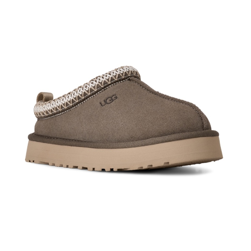 UGG Taupe Slip-On Tasman 2 Suede Clog Women’s Size 7 SEE MEASUREMENT